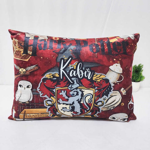 Personalized Owl Printed Kids Pillow